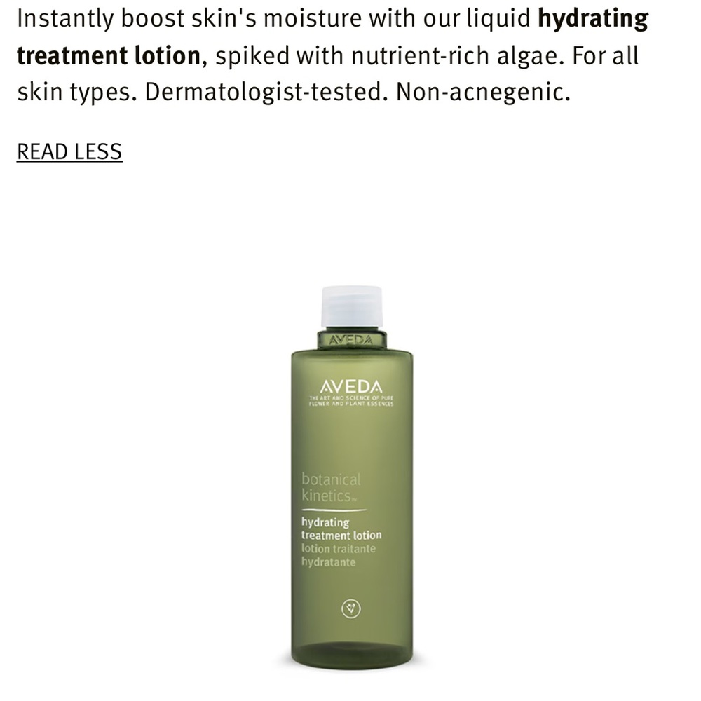 Aveda Botanical Kinetics Hydrating Treatment Lotion - Picture 4 of 4